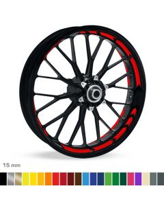 Felgenbettaufkleber Arrow-Design - 15mm