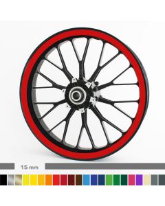 Felgenrandaufkleber Motorrad 15mm