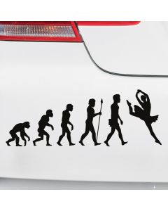Autoaufkleber Evolution Ballet