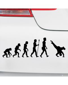 Autoaufkleber Evolution Breakdance