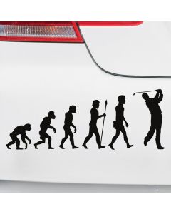 Autoaufkleber Evolution Golf