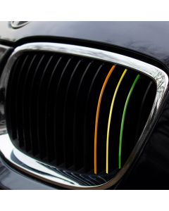 Nierenaufkleber Indien, reflektierend