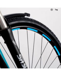 Trekkingfahrrad Aufkleber-Set, reflektierend