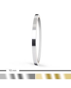 Chrom Zierstreifen 10mm