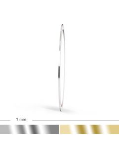 Chrom Zierstreifen 1mm