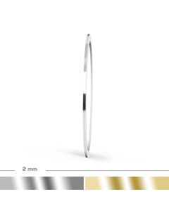 Chrom Zierstreifen 2mm