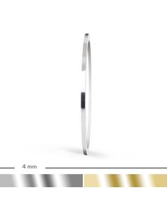 Chrom Zierstreifen 4mm