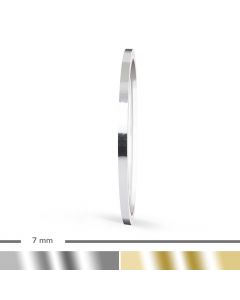 Chrom Zierstreifen 7mm