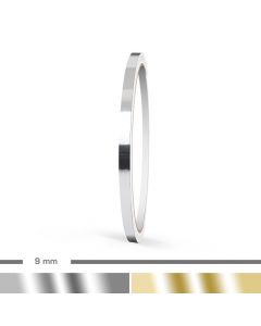 Chrom Zierstreifen 9mm