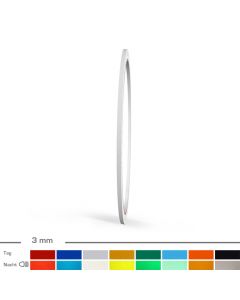 Reflektierende Zierstreifen 3mm