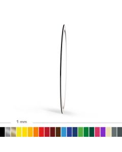 Zierstreifen Glanz 1mm