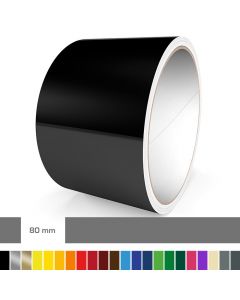 Zierstreifen Glanz 80mm