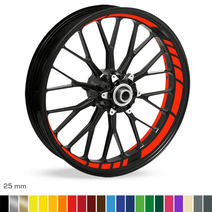 Felgenbettaufkleber GP-Design 25mm main product photo