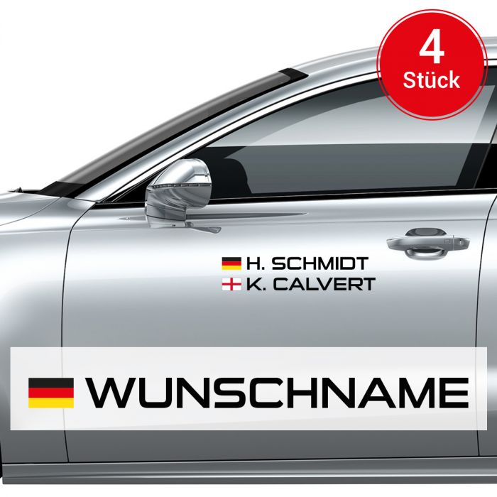 Autoaufkleber mit Flagge | individualisierbar main product photo