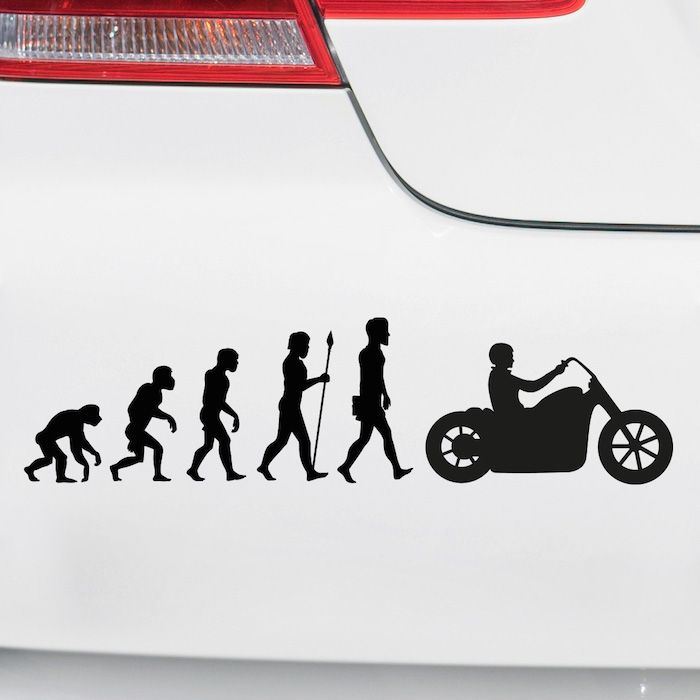 Autoaufkleber Evolution Chopper main product photo