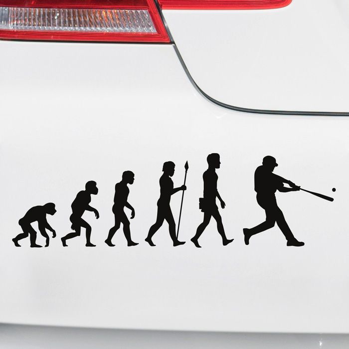 Autoaufkleber Evolution Baseball main product photo