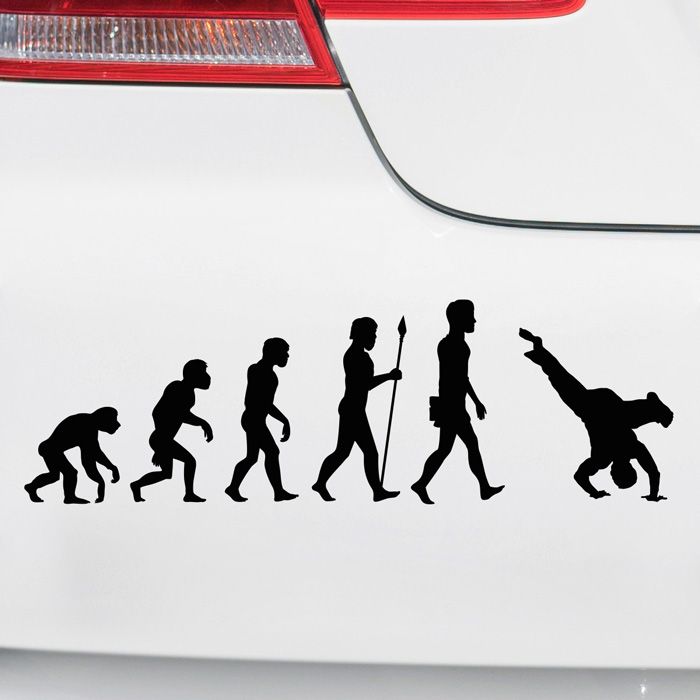 Autoaufkleber Evolution Breakdance main product photo