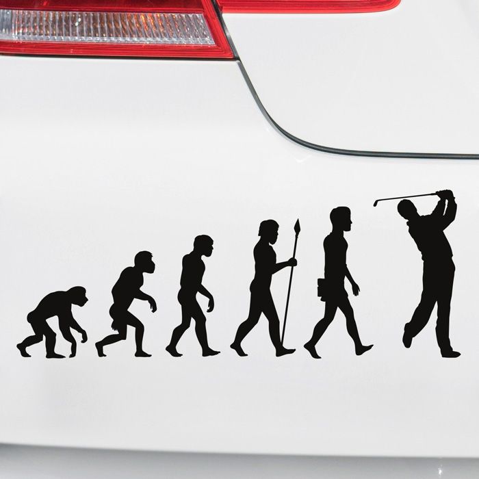 Autoaufkleber Evolution Golf main product photo