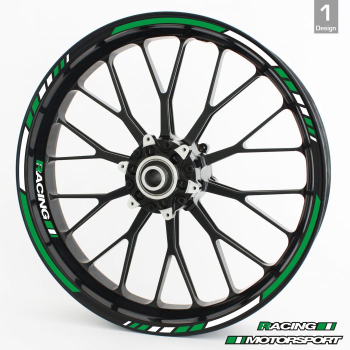 Felgenrandaufkleber RS - Grün main product photo