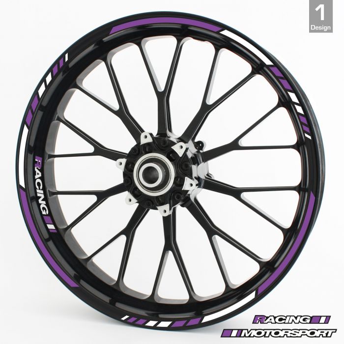 Felgenrandaufkleber RS - Lila main product photo